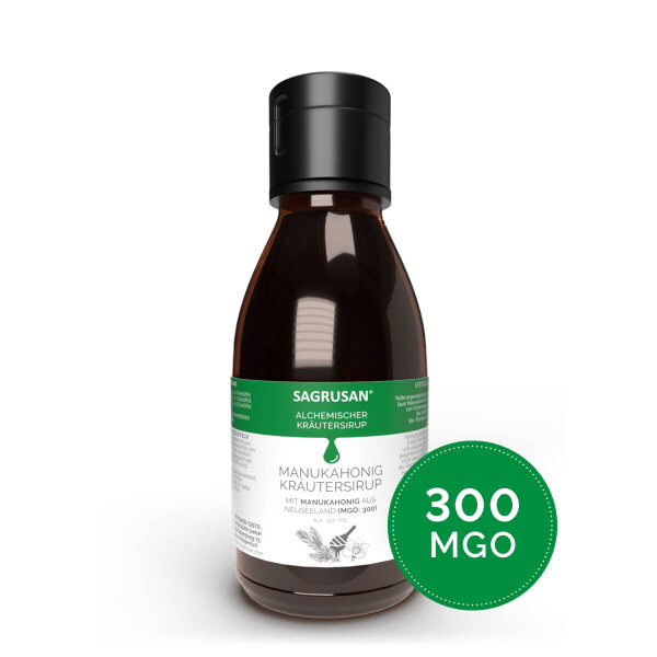 Manukahonig Kräutersirup 125ml - MGO: 300