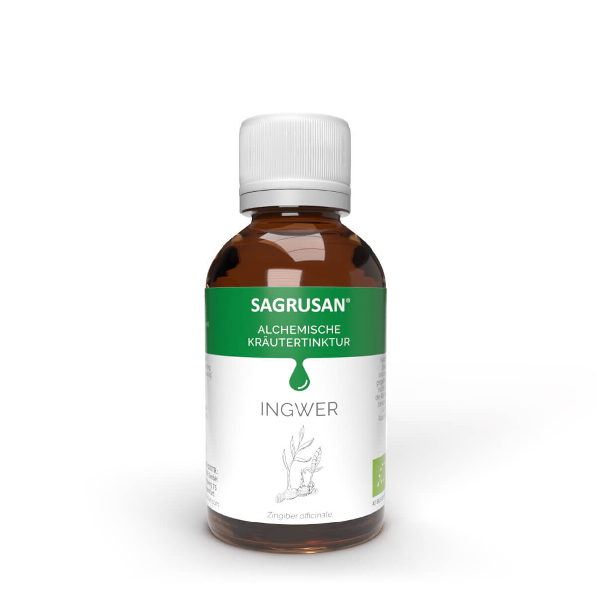 Ingwer Tinktur 50ml, Bio
